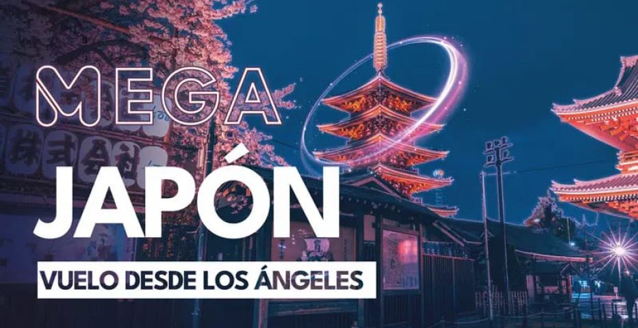 Mega Japón Vuelo Desde Los Ángeles 